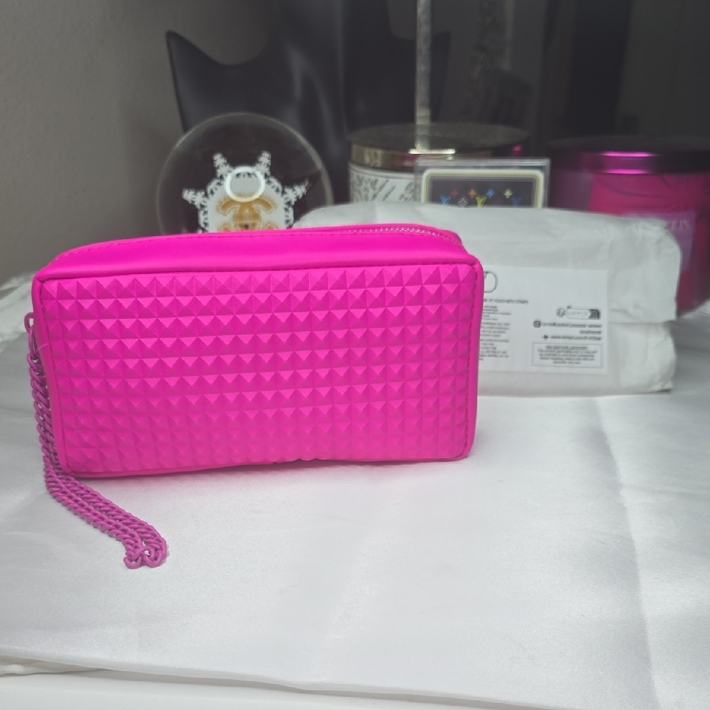 NEW Valentino Garavani Beauty Rockstud Wristlet Pouch!